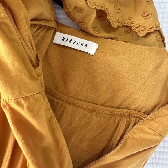 Masscob Sylwan Eyelet Tiered Maxi Dress XS - Picture 4 of 8